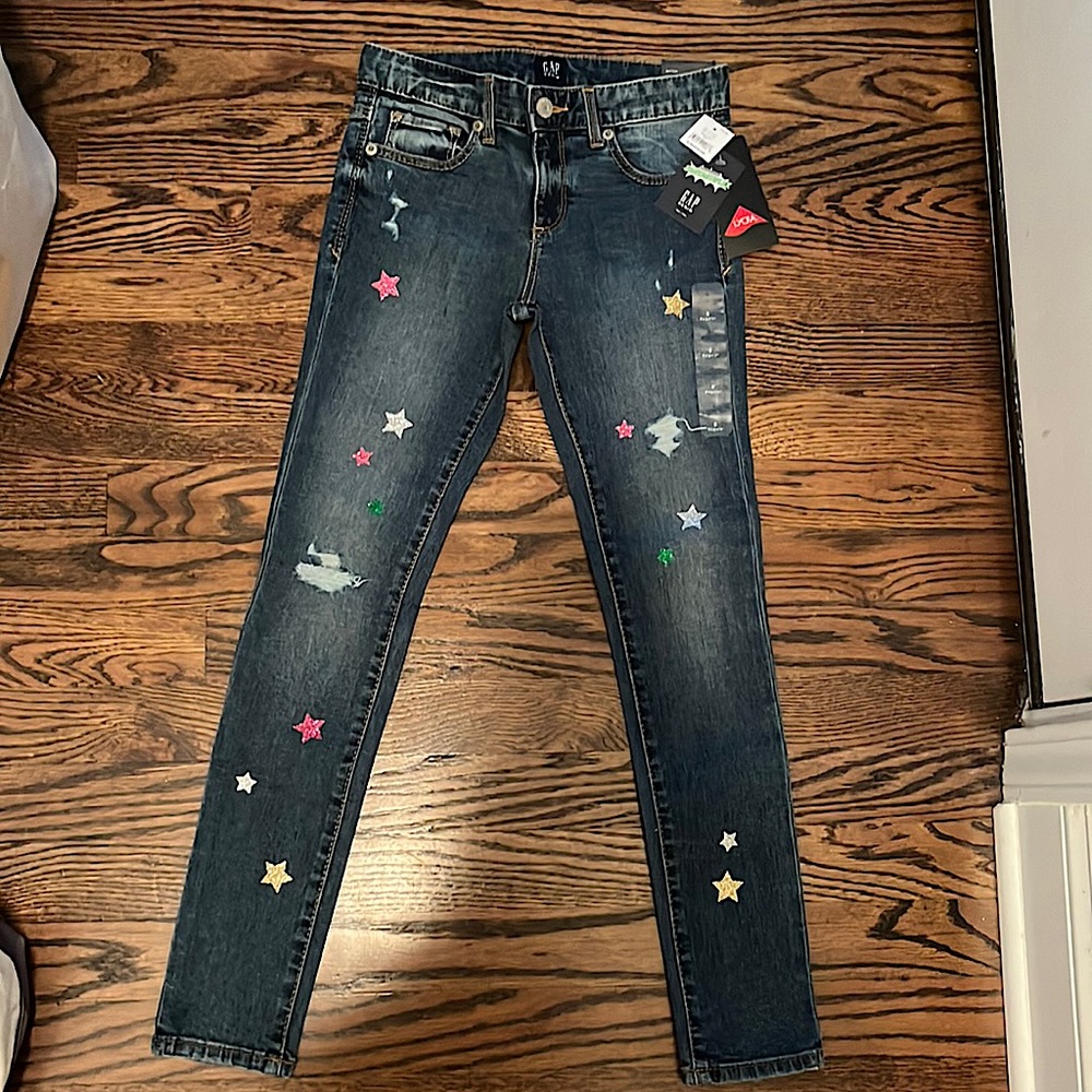 NWT Gap Denim jeans, Girls Regular 8.